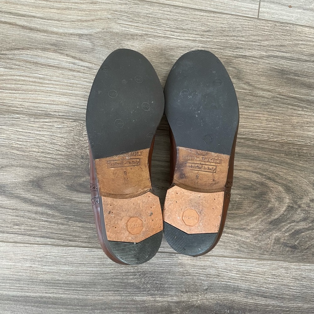 BRUNO MAGLI Milford Brown Leather Oxfords | 9 - Picture 6 of 9